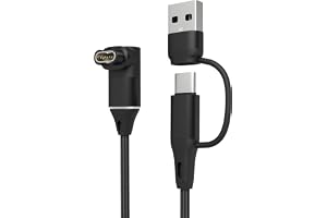 Yaekea 2 i 1 laddare kabel för Garmin Watch USB-C laddningskabel kompatibel med Garmin Fenix/Vivoactive/Instinct/Forerunner/A