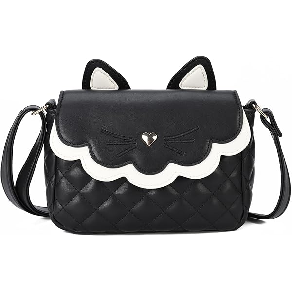 Borsa A Tracolla A Forma Di Gatto Kawaii - Bianco, Carina E Leggera, Perfetta Per Tutti I Giorni