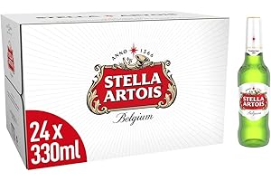 Stella Artois - Premium Belgian Lager - 6 x 4 x 330ml Bottles 4.6% ABV