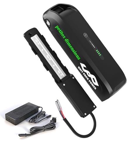 Batterie Vélo électrique SEASON Hailong 36V 13Ah – Pour Moteurs 250W/500W/750W, Compatible MIFA, Prophete, Tianneng – Prise 4 Ou 5 Broches