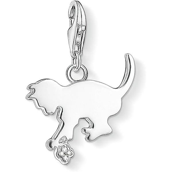 THOMAS SABO Damen Charm-Anhänger Chamäleon 925Er Sterlingsilber, Geschwärzt, Grün, Schwarz Emailliert 0839-007-6 THOMAS SABO Damen Charm-Anhänger Chamäleon 925Er Sterlingsilber, Geschwärzt, Grün, Schwarz Emailliert 0839-007-6
