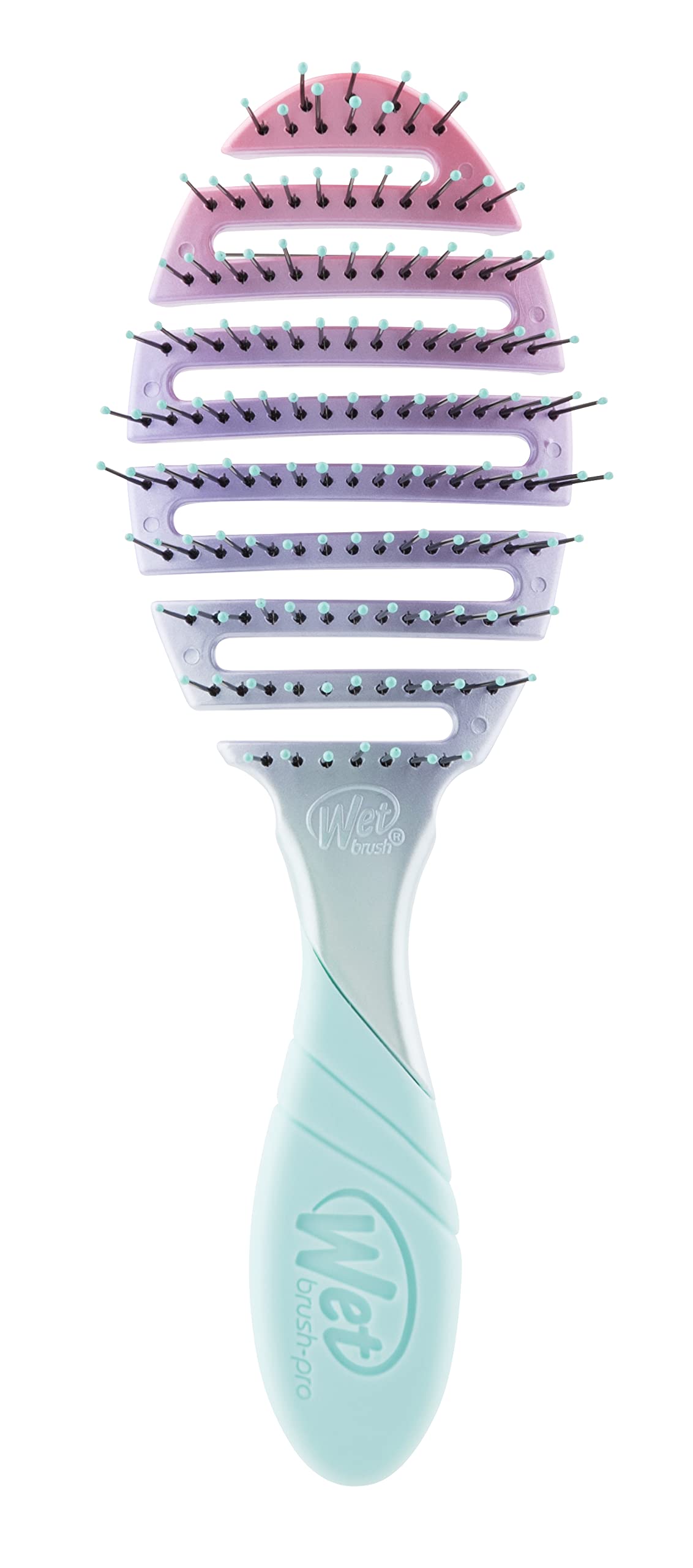 Wet Brush Mini Detangler Hair Brush, Rays (Sun Days) - Detangling Travel Hair Brush - Ultra-Soft IntelliFlex Bristles Glide Through Tangles with Ease - Pain-Free - All Hair Types : Amazon.ae: Beauty 5
