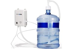 BuoQua Pompa di Erogazione 3,78 L/min, Pompa di Erogazione dell Acqua 35W, Sistema di Acqua in Bottiglia, 40 PSI 11-22L, Sistema di Erogazione di Acqua in Bottiglia