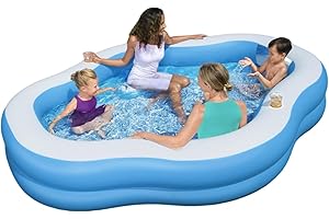 Bestway 54409 PISCINA HINCHABLE CON ASIENTOS 270 x 198