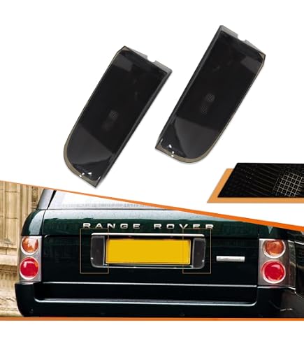 MZORANGE Driver Side LED Tail Light For Land Rover Range Rover Sport 2018-2022 – Black Housing, Clear Lens
