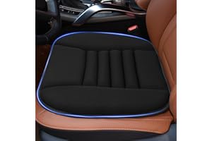 ACBAGI Car Seat Cushion Driver Seat Cushion with 1.2inch Comfort Memory Foam for Car, Office Chair and Home Chair