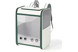 SWIHELP Plecak dla Kota, Nosidełko dla Zwierząt Domowych, Plecak dla Małych Kotów i Psów, Plecak z Wewnętrzną Smyczą Bezpieczeństwa, Może Być Używany w Podróży