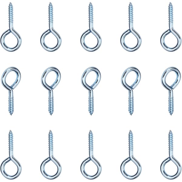 NC 20 Pieces of M3 Claw Hook Screws 1.57 inches 304 Stainless Steel Screw Eye Metal Cup for Indoor and Outdoor use Ring Screw self-Tapping Belt Ring (M340), M3X40 NC 20 Pieces of M3 Claw Hook Screws 1.57 inches 304 Stainless Steel Screw Eye Metal Cup for Indoor and Outdoor use Ring Screw self-Tapping Belt Ring (M340), M3X40