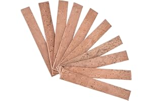 YOSOO HEALTH GEAR Liege Clarinette, Tampon Clarinette, Liege Clarinette, Accessoires De Réparation D'instruments De Clarinette 10 Pièces, Accessoires Pour L'entretien Des Instruments à Vent