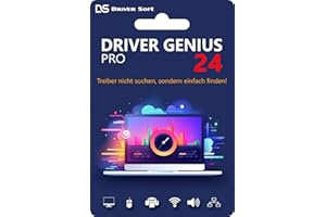 DRIVER SOFT Driver Genius 24 PRO 3-PC / 1-Jahr - immer aktuelle Treiber für den PC - DEUTSCH (ProduktKeyCard) - PKC