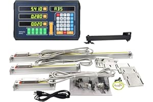 Baykunl 3 Axis Linear Glass Scale DRO for Milling Machine (Customized Size 3pcs)