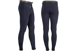 EQUESTRO Pantalon Homme Modèle URANO en Coton Élastique