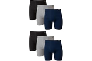 Hanes Krótkie bokserki męski Hanes Men's Tagless Boxer Briefs, 6 pack