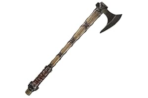 NEXT LEVEL Cosplay Prop Replica of Ragnar Lothbrok's Foam Axe | Hand Painted & Fiberglass Core | Perfect for Cosplay & Roleplaying | Conventions, and Collectible Display
