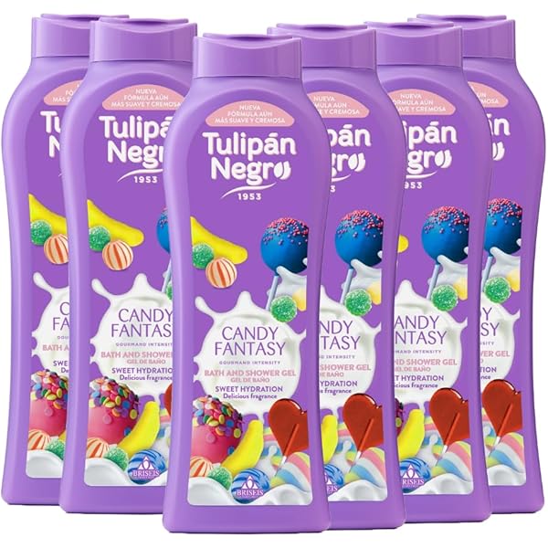 GEL DE BAIN ET DOUCHE COTON & TALCO 650ML. TULIPAN NEGRO