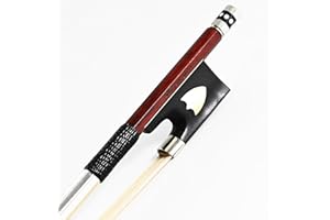 VINGOBOW Arco de violín Pernambuco tamaño 4/4 Bien EQUILIBRADO con sonido CÁLIDO y DULCE NEAT Professional Works