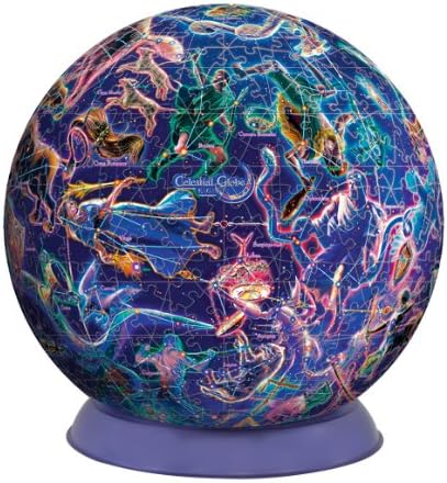 3D sphere puzzle 240 piece Celestial Globe - celestial globe - 2024-117 (japan import)