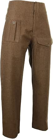 Epic Militaria Pantaloni Militari Modello 40 dell'Esercito Britannico della  Seconda Guerra Mondiale : Amazon.it: Moda
