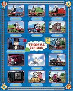 Poster Thomas and Friends - Characters - reasonably priced poster, XXL wall poster: Amazon.co.uk ...