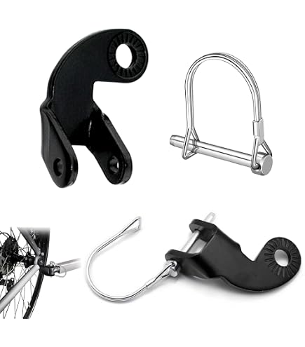 Bike Trailer Hitch For Burley Trailers – 12.2mm Steel Coupler, Safety Strap Included, Compatible With Burley Bee