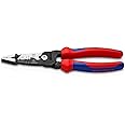 KNIPEX 13 72 200 ME WireStripper Metric Version with Multi-Component Grips Black atramentized 200