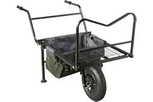 JRC Contact Barrow 137.5x85x96 cm Chariot de Pêche Neuf Brouette Transport Voiture Panier Trolley Carpe