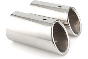 Takpart d'échappement en acier inoxydable Queue Silencieux Tip Pipe pour Audi A4