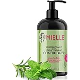 P-Beauty Rosemary Mint Conditioner with Biotin 355 ml - Strengthening Hair Conditioner for Hair Growth & Split Ends - Repairs & Nourishes Hair - Hair Care & Scalp Care Conditioner for All Hair Types