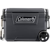 Coleman Convoy 65QT Taşınabilir y&uuml;ksek performanslı buzdolabı, tekerlekler, 66 l, buzu 5 g&uuml;ne kadar korur, tam k&ouml;p&uuml;k izolasyo