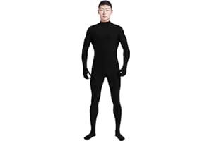 lucky baby store Jungen Herren Erwachsene Stehkragen Ganzkörper Einteiler Spandex Zentai Anzüge Kostüme Unitard