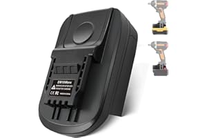 TEPULAS DM18WORX Battery Adapter for Worx 4pin Power Tools, Adapter Convert for Dewalt 20V & Milwaukee 18V Lithium Battery to for Worx 4pin Power Tools