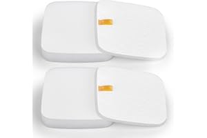 MXZONE NV602 Filter Replacement for Shark Hoover, NV602UK NV602UKT NV702UK NV702UKT NV612UK NV612UKT NZ710UK NZ690UK for Shark Classic Upright Lift-Away Vacuum, 2 pack