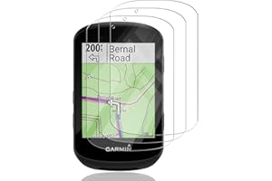 Zerrshoo 3 Pièces Vetro Temperato per Garmin Edge 530/830 Pellicola Protettiva, Durezza 9H Anti-Graffio Protective, Compatibile con Cover Custodia, HD Chiaro protezione Film
