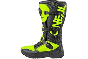 O'NEAL | Motocross-Stiefel | Motorrad Enduro | Innerer Knöchel-, Fuß, und Schaltzonenschutz, Perforiertes Innenfutter, hochwertiger Mikrofaser | Boots RSX | Erwachsene