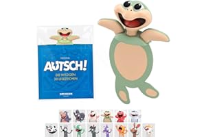 KXT Marque-page humoristique 3D en forme d'animal – Cadeau amusant pour enfants et adultes (tortue de mer)