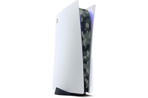 Skins4u Skin Folie kompatibel mit Playstation 5 Center Mittelteil Disk Version PS5 Skins Aufkleber Vinyl Sticker Schutz Dark Green camo