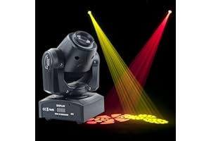 Discolicht Partylicht - Moving Heads 8 GOBO und 8 Farben DMX-512/10 / 12CH für Discolicht partylicht,Bar, Bühne, Nachtclub, Disco, Band, Tanzfläche Bühne Show, Wedding