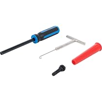Viviance Set Da 4 Copristelo E Tappi Valvola In Lega Di Alluminio TR413 Per Auto – Colore Rosso – 8 Pezzi