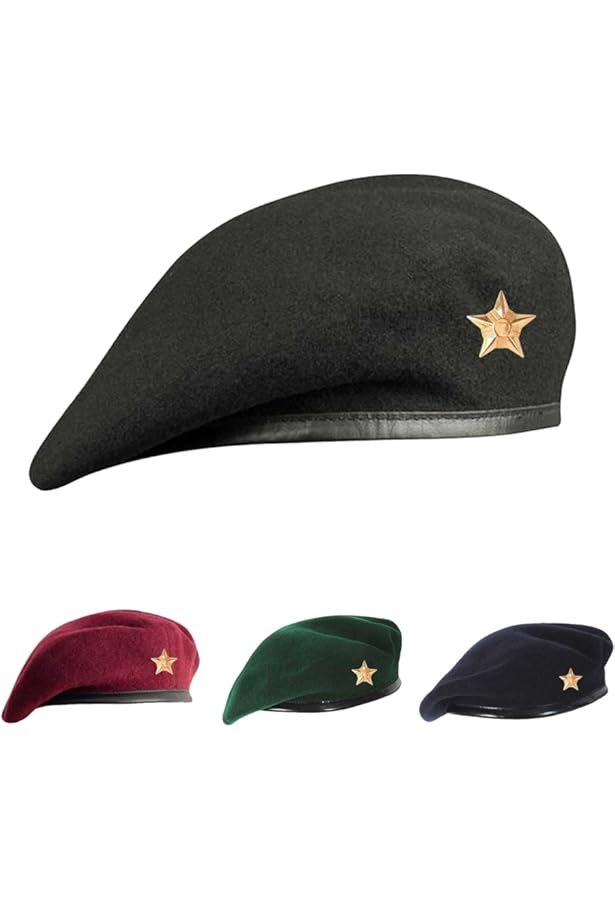 Buy Che Guevara Store Beret Black Original Beret, Silver