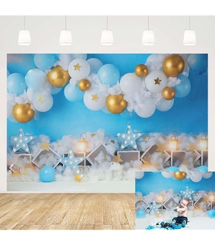 Toile De Fond Photo 2,1x1,5 M Fille Fleurs Papillons Lampe Jardin Violet – Arche Ballons Bébé Prénatal Anniversaire MEHOFOND