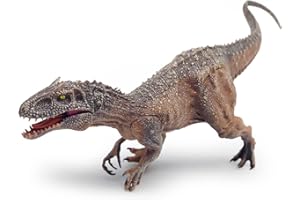 Doyomtoy Statuetta di dinosauro – Indominus Rex con bocca mordente, giocattolo realistico dinosauro in plastica regali per ragazzi ragazze oltre 4 anni