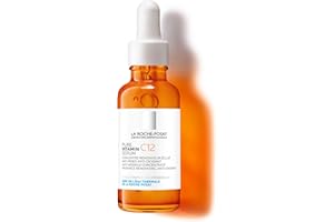 LA ROCHE-POSAY La Roche Posay Pure Vitamin C12, Siero Anti-Età, Anti-Rughe e Anti-Ossidante, Pelle Luminosa e Uniforme, Linee d'Espressione e Rughe Levigate, Adatto a Pelli Sensibili, Con Vitamina C, 30 ml