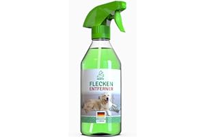 GREENFOXX Fleckenentferner Spray 500 ml - Enzymreiniger, Teppichreiniger, Küchenreiniger - Polsterreiniger – Allzweckreiniger | Ideal für Sofa, Auto, Sitze, Polster