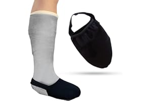 UICCVOKK Cast Sock Toe Cover,Cast Toe Cover Cast Sock Over Cast Leg Cast Sock Toe Protector Anti-Slip Cast Sock Cover Protect Cast Walking Aids Boot Plaster Cover Sock for Cast Keep Toes Warm Clean Protected