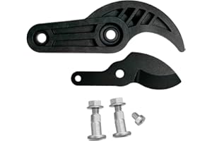 Fiskars Lama, incudine e viti di ricambio originali per troncarami a incudine Fiskars PowerGear L71 e L73, Nero, 1026290