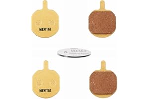 MEXITAL 2 Paar Fahrrad Scheibenbremsbeläge, High Performance Bremsbeläge für Hayes So1e, Sohle, MX-2, mx-2xc, MX-3, MX-4, MX-5, cx expert, gx-c, GCX, GX-2, CX Pro, CX S17-2