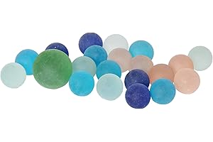 Bartl 112010 - Canicas decorativas de cristal (16 mm de diámetro, 21 unidades)