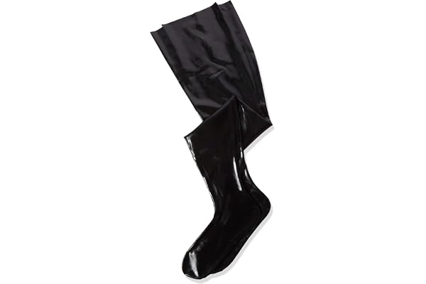 Late X - Latex Strümpfe schwarz