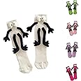Holding Hands Socks, Holiday Socks, Couple Magnetic Hand Socks, Unisex Mid Tube Funny Hand In Hand Socks, Couple Holding Hands Socks, Funny Socks