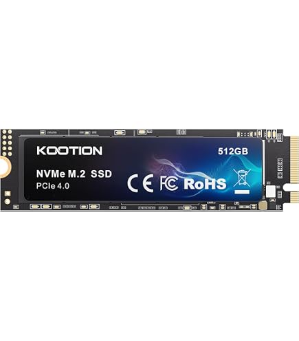 XUM 512GB PCIe Gen3 M.2 NVMe SSD Internal Computer Storage - Up to